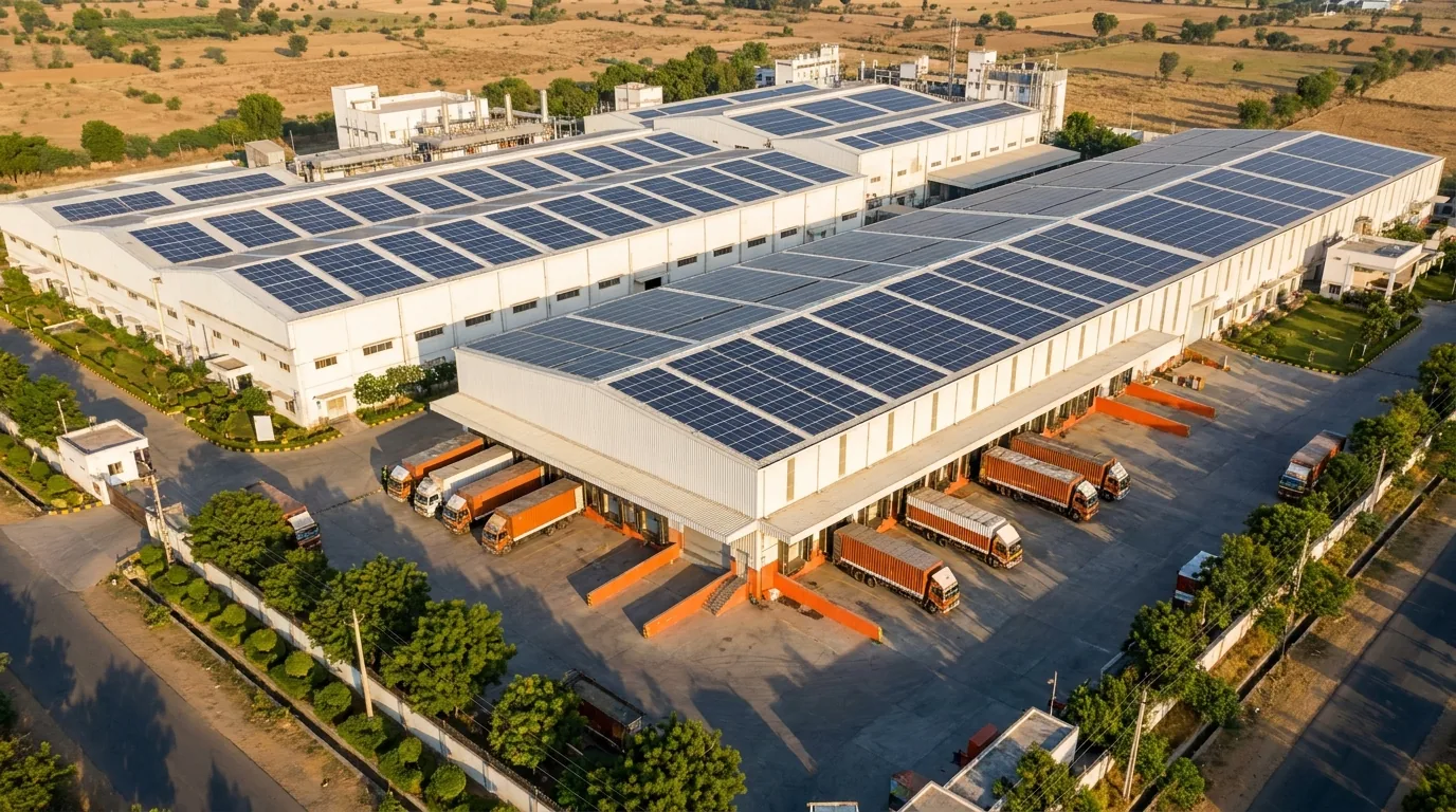 Commercial & Industrial (C&I) solar and storage solutions from MAKS Green Energy