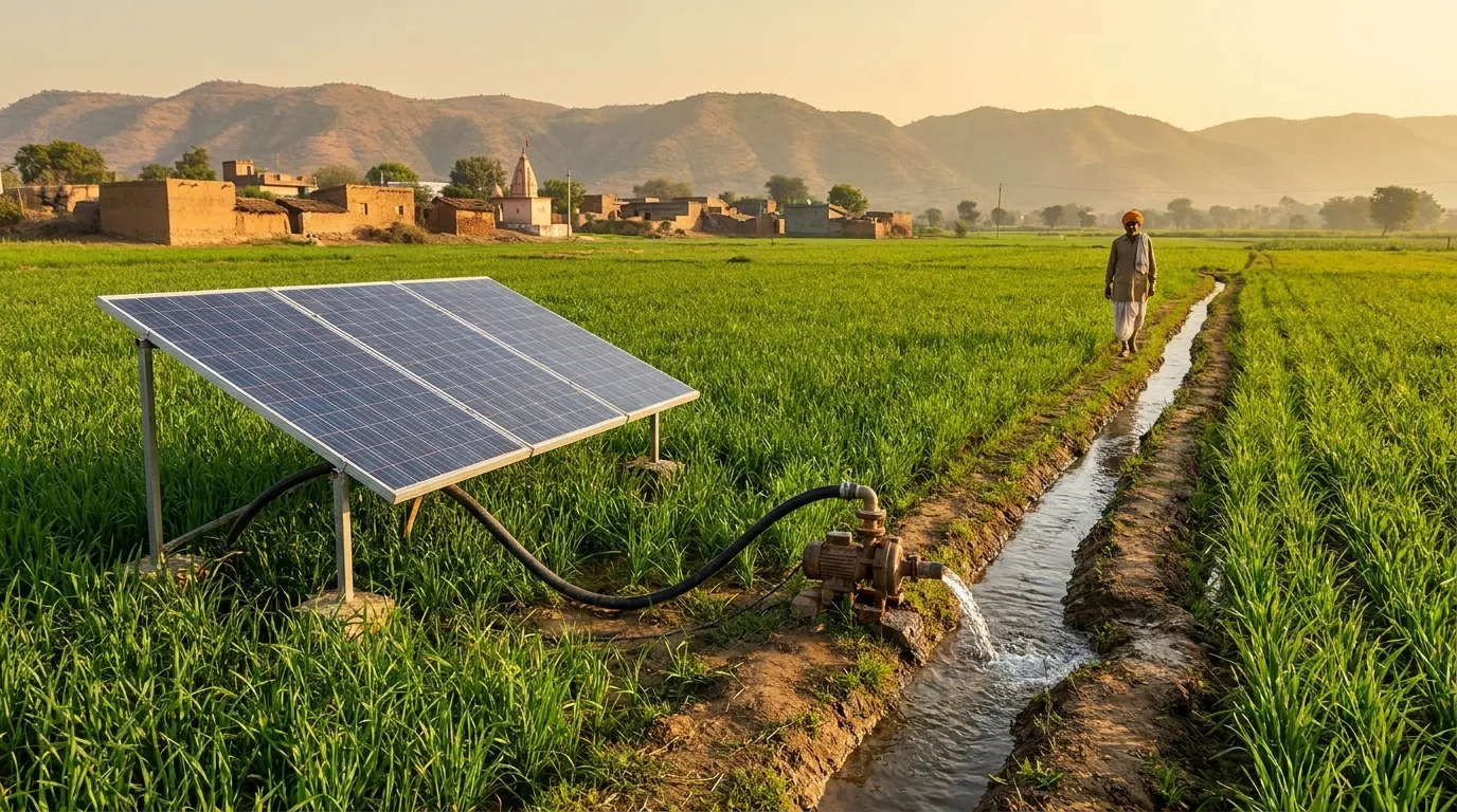 PM-KUSUM solar and storage solutions from MAKS Green Energy